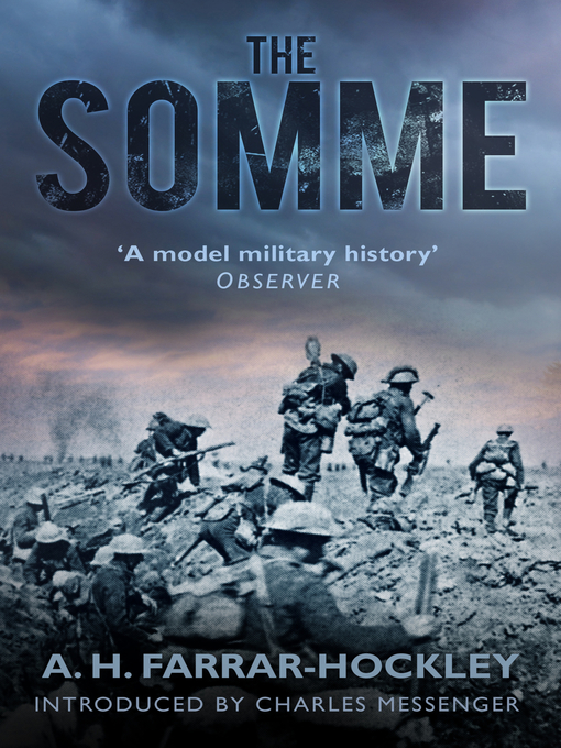 Title details for The Somme by A.H. Farrar-Hockley - Available